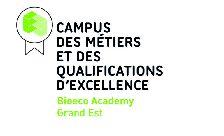 Logo Campus des Métiers et des Qualifications d'Excellence "Bioeco Academy Grand Est"