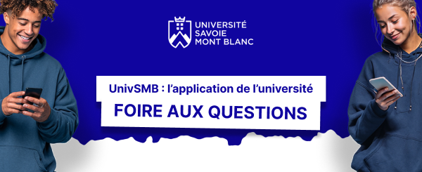 UnivSMB : l'application de l'université : Foire aux Questions