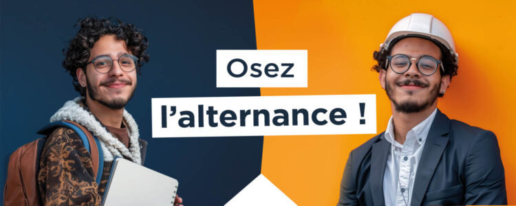 pour votre formation professionnelle : osez l'alternance.