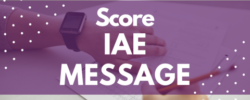score iae 2024 25