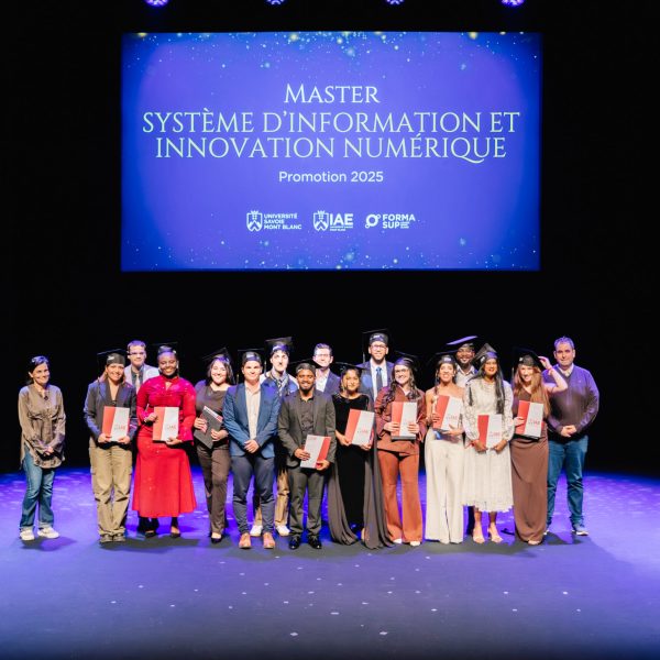 Remise des diplomes de l'IAE Savoie Mont Blanc promo 2025