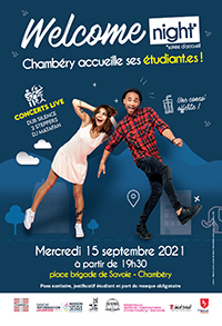 welcome night 2021 affiche