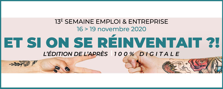 Banner Semaine Emploi Entreprise 2020