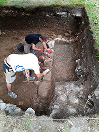 chantier école d’archéologie entremont fouilles