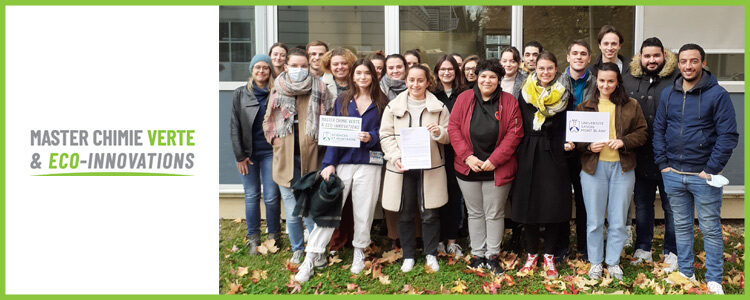 master chimie verte ministère transition écologique