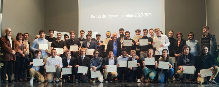 Remise des Diplomes etudiants informatique 2022