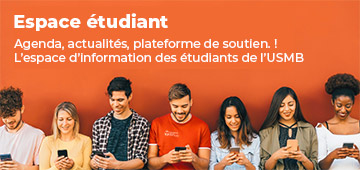 Accès à l'espace étudiant de l'USMB