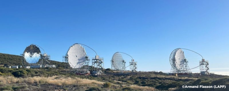 installation réussie de la structure support de caméra du lst 2 sur le site nord de l’observatoire cta