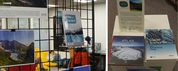 quand les glaciers s’invitent sur le campus l’exposition ice&life à la bu du bourget du lac (2)