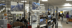 quand les glaciers s’invitent sur le campus l’exposition ice&life à la bu du bourget du lac