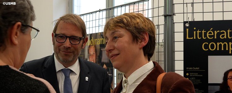 retour sur le vernissage de l'exposition femmes de sciences de l'usmb (2)