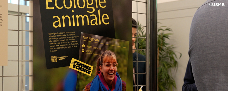 retour sur le vernissage de l'exposition femmes de sciences de l'usmb (3)