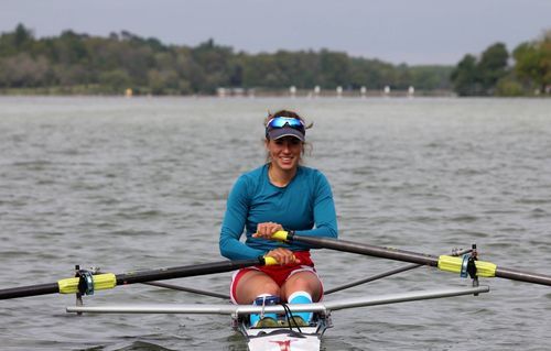 Fanny Puybaraud, élève ingénieure et championne d'aviron