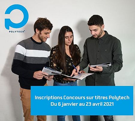 Concours sur titre Polytech