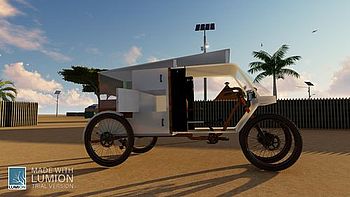 Smart fridge tricycle Smart fridge tricycle