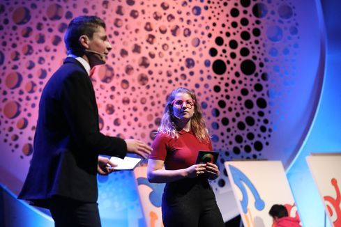 Paul Leber et Cloé Viallet : élèves ingénieurs Polytech Annecy-Chambéry